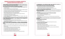 CHP'nin 13 Maddelik Reform Planı Açıklandı