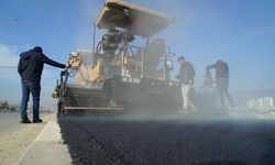 Tokat’ta İlk Kez Desenli Asfalt Kaldırım Uygulaması Başladı