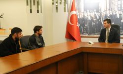 Erbaa Belediye Başkanı Milli Güreşçileri Ağırladı