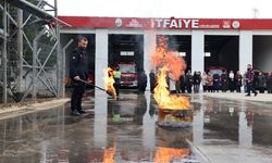 BELMEK Personeline Uygulamalı Yangın Eğitimi