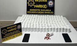 Akşehir'de 10 bin 550 adet uyuşturucu hap ele geçirildi: 2 tutuklama