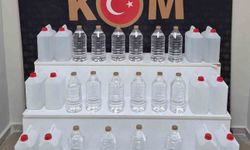 Kargo gönderisinde el yapımı etil alkol ele geçirildi