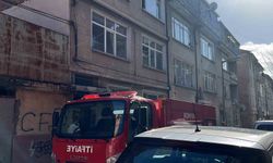 Konya'da apartmanda yangın paniği