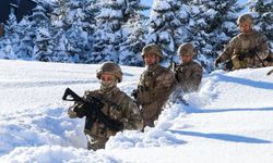 Ordu'da jandarmadan kar altında arama-kurtarma tatbikatı