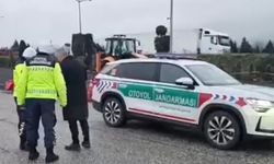 Otoyolda yasak yerden dönüş yapan otobüs sürücüsüne ceza