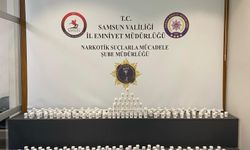 Samsun'da 21 bin 500 uyuşturucu hap ele geçirildi
