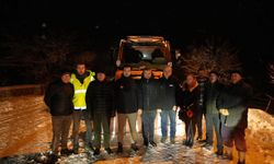 Ahmet Kayhan, Karla Mücadele Ekiplerini Sahada Ziyaret Etti