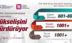 TOGÜ, THE 2026’da Üç Alanda Dünya Sıralamasında