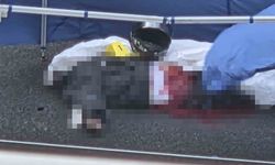 Ankara'da feci kaza: bariyere çarpan motosikleti sürücünün üzerinden otobüs geçti