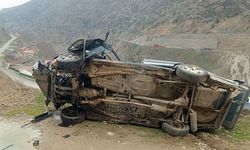 Gümüşhane'de otomobil uçuruma yuvarlandı: 1 ölü