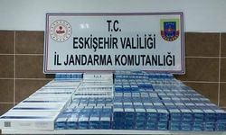 Jandarma 694 paket kaçak sigara ele geçirildi