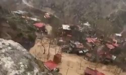 Kayseri'de mahalle sel suları altında kaldı