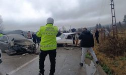 Ordu'da iki otomobil çarpıştı: 2 yaralı