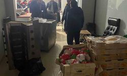 Trabzon'da tavuk eti deposundaki bozuk ürün ele geçirildi