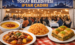 Tokat Belediyesi'nin Ramazan İftar Çadırı'nda Bugünkü Menüde Hangi Yemekler Var?