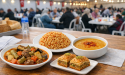 Tokat Belediyesi'nin Ramazan İftar Çadırı'nda Bugünkü Menüde Hangi Yemekler Var?