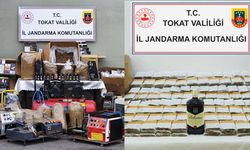 Tokat'ta Kaçak Tütün Operasyonu! 55 Bin Makaron Ele Geçirildi