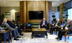 Rektör Kırışık, Rektör Yılmaz'a Ziyaret