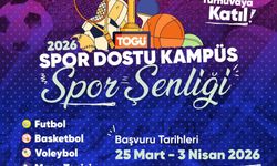 TOGÜ 2026 Spor Şenliği Başvuruları Coşkuyla Başladı