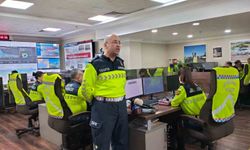 Ankara'da jandarmadan bayram öncesi helikopterli trafik denetimi