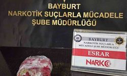Bayburt'ta uyuşturucuyla mücadele devam ediyor