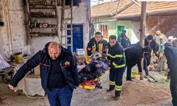 Buğday aktarımı sırasında facia: Kardeşlerden biri göçükte kaldı, diğerinin parmakları koptu