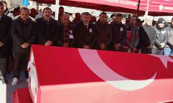 Genç polis memuruna memleketinde hüzünlü veda