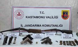 Kastamonu'da kaçak silah operasyonu