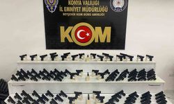 Konya polisinden silah kaçakçılarına operasyon