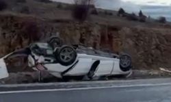Konya'da otomobil devrildi: 4 yaralı