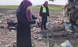 Lahana poşetinde sakladığı altınları çöpe atıldı