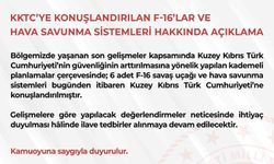 MSB: '6 adet F-16 savaş uçağı ve hava savunma sistemleri bugünden itibaren KKTC'ye konuşlandırılmıştır'