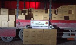Niğde'de 8 milyon 800 bin kaçak sigara ele geçirildi