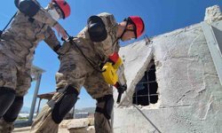 AFAD'dan jandarma komandolara arama ve kurtarma eğitimi