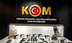 Ankara'da silah kaçaklığı operasyonunda gözaltına alınan 8 şüpheliden 4'ü tutuklandı