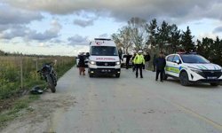 Bafra'da motosiklet kazası: 1 yaralı