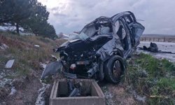Çorum'da aynı noktada iki farklı trafik kazası: 1 ölü, 3 yaralı