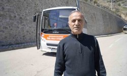 Gümüşhane'de fenalaşan yolcu hastaneye dolmuşla yetiştirildi