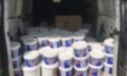 Jandarma yol kontrolünde süt denetimi yaptı