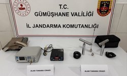 Kaçak kazıya suçüstü: 2 şüpheli yakalandı