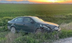 Karaman'da otomobiller çarpıştı: 3 yaralı