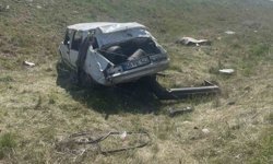 Nevşehir'de otomobil takla attı: 1 yaralı