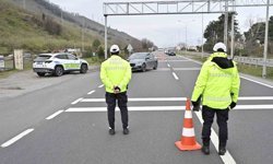 Ordu'da bir haftada yaklaşık 20 bin araç ve sürücüsü denetlendi