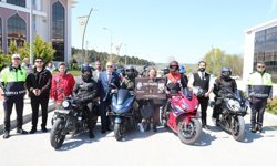 Sinop'ta motosiklet kazalarına dikkat çekildi