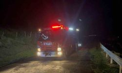 Sinop'ta yangın paniği: Yangını fırtına söndürdü