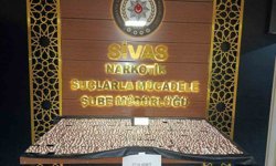 Sivas'ta binlerce uyuşturucu hap ele geçirildi