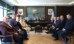 Rektör Yılmaz’dan Şehit Yakınları ve Gazilere Vefalı Kabul