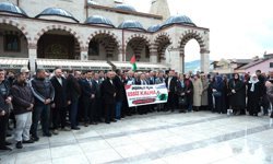 Tokat’ta Filistin’e Tam Destek! Zulme Karşı Tek Yürek Olundu