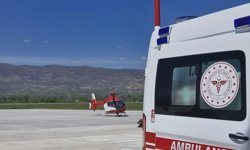 Tokat’ta Böbrek Hastası Ambulans Helikopterle İstanbul’a Gönderildi
