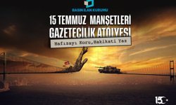 İletişim öğrencilerinden 15 Temmuz manşetleri